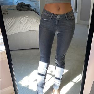 Gray Tight Jeans
